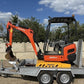 Miniexcavator - Kubota KX015-4