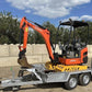 Miniexcavator - Kubota KX015-4