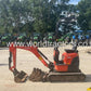 Miniexcavator - Kubota U 10-3