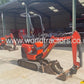 Miniexcavator - Kubota U 10-3