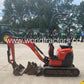 Miniexcavator - Kubota U 10-3
