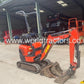 Miniexcavator - Kubota U 10-3