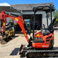 Miniexcavator - Kubota U 17-3