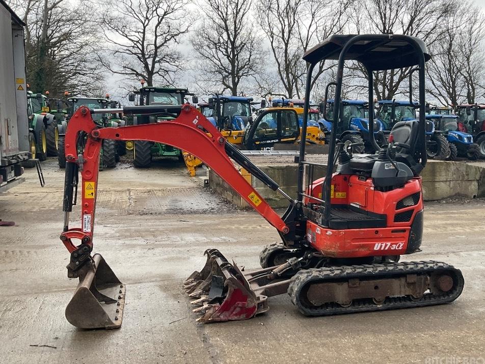 Miniexcavator - Kubota U 17-3