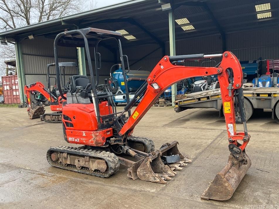 Miniexcavator - Kubota U 17-3