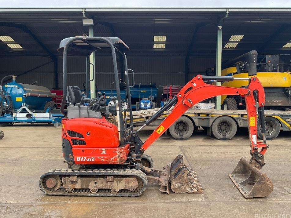 Miniexcavator - Kubota U 17-3