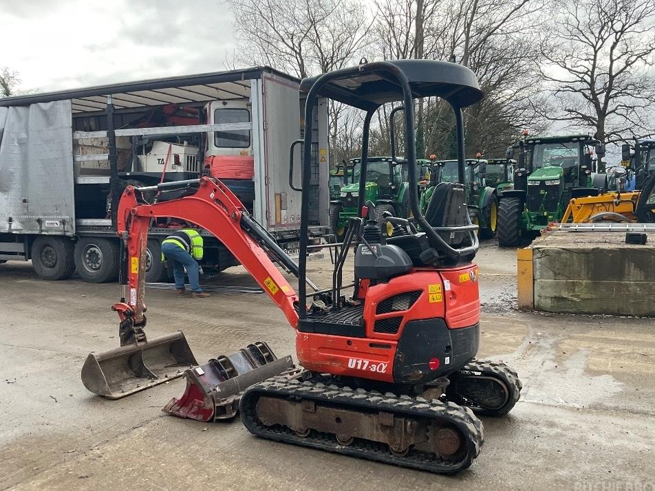 Miniexcavator - Kubota U 17-3