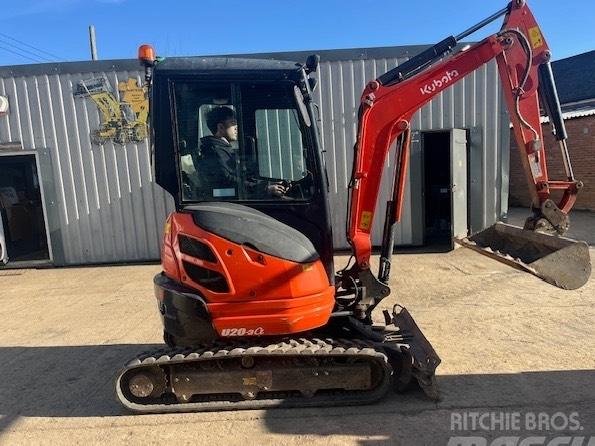 Miniexcavator - Kubota U 20-3