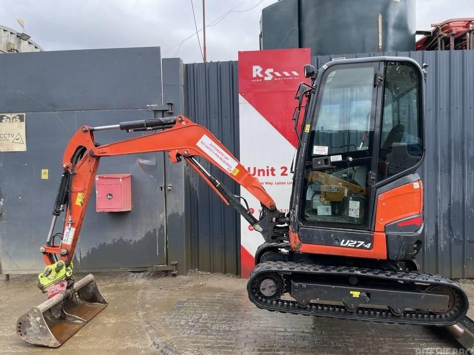 Miniexcavator - Kubota U 27-4 2.7t Mini Excavator / Digger