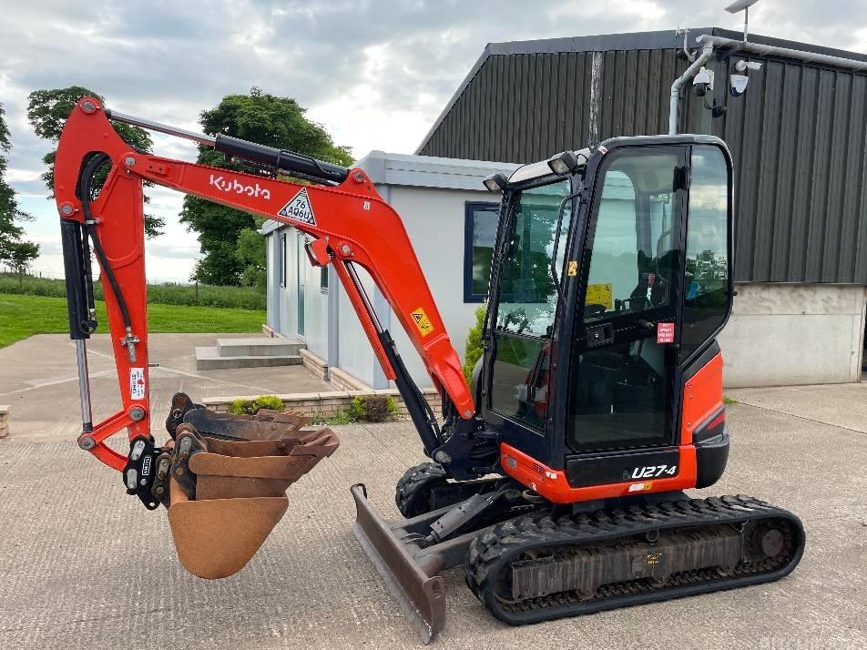 Miniexcavator - Kubota U 27-4