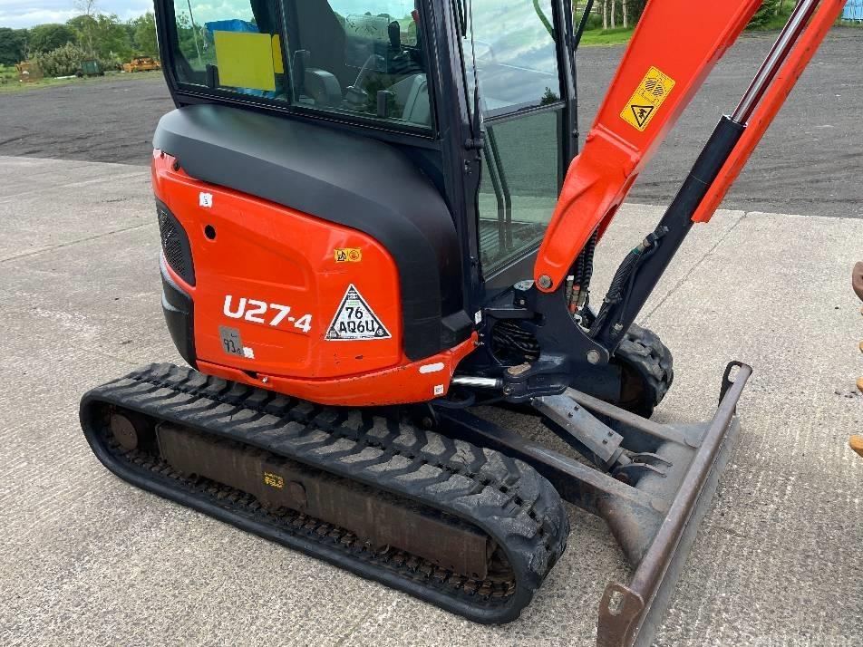 Miniexcavator - Kubota U 27-4