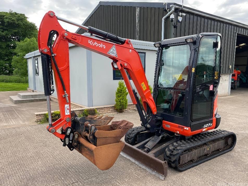 Miniexcavator - Kubota U 27-4