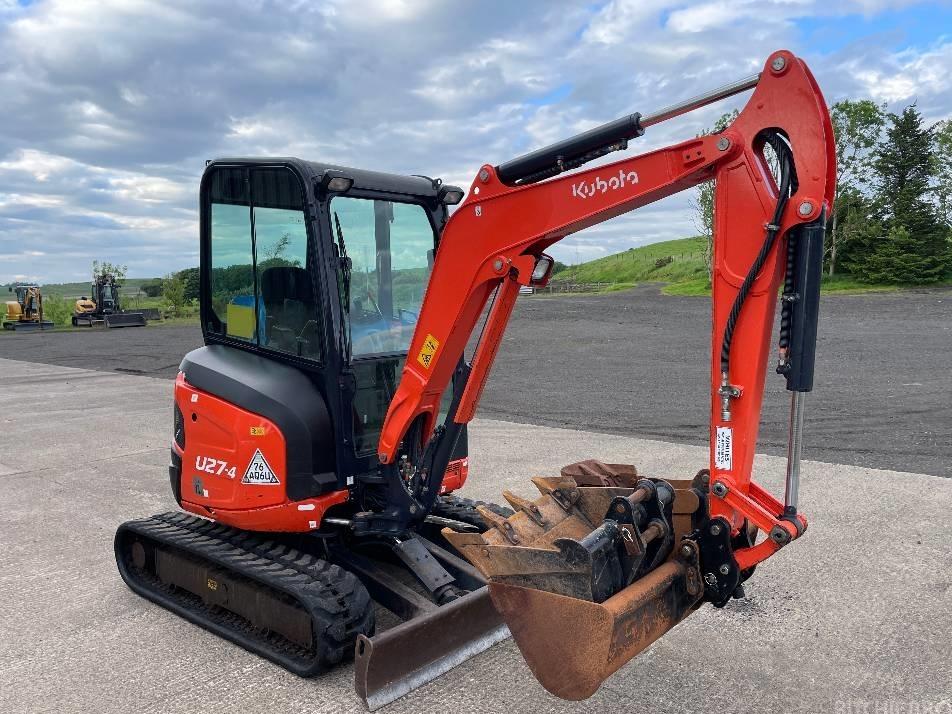 Miniexcavator - Kubota U 27-4
