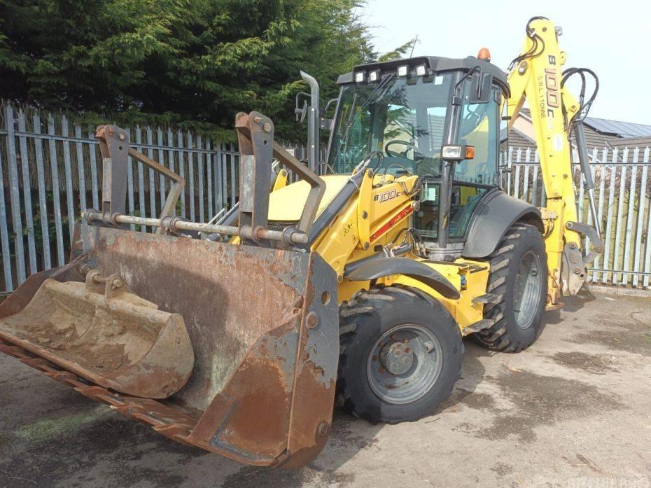 Buldoexcavator - New Holland B 100