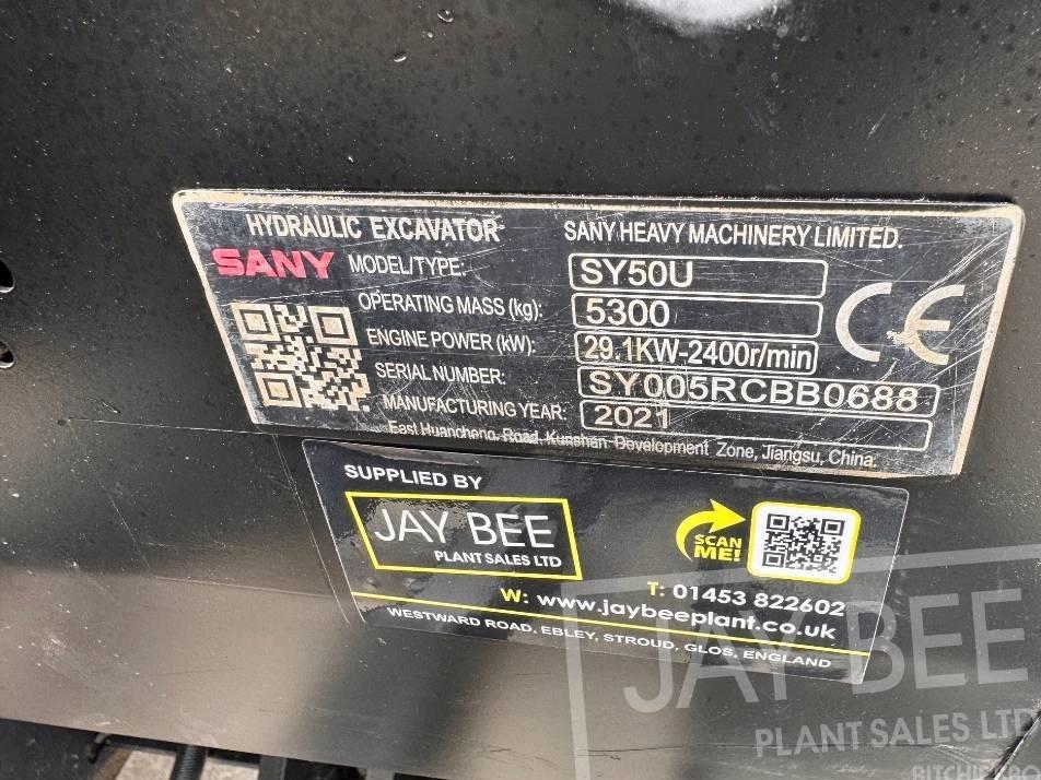 Miniexcavator - Sany SY 50 U