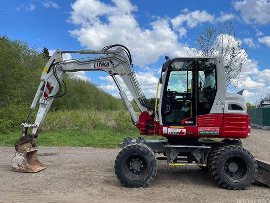 Excavator pe roti - Takeuchi TB 295 W