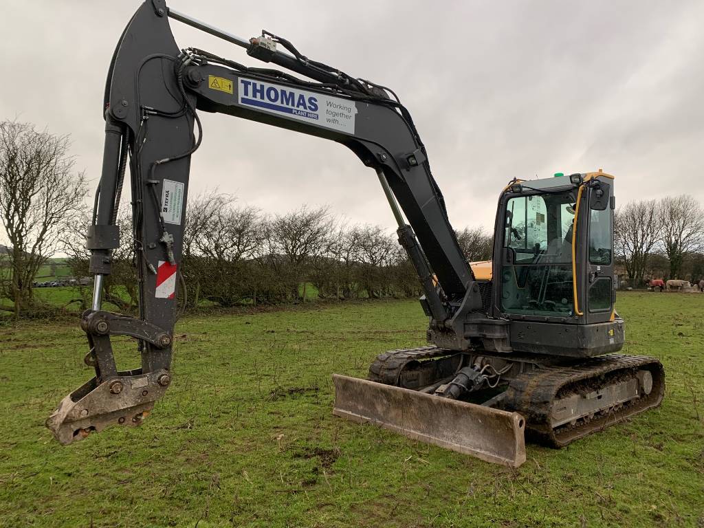 MIDIEXCAVATOR VOLVO ECR 88 - VASTech Machinery