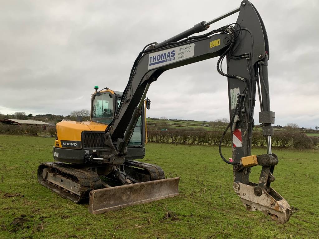 MIDIEXCAVATOR VOLVO ECR 88 - VASTech Machinery