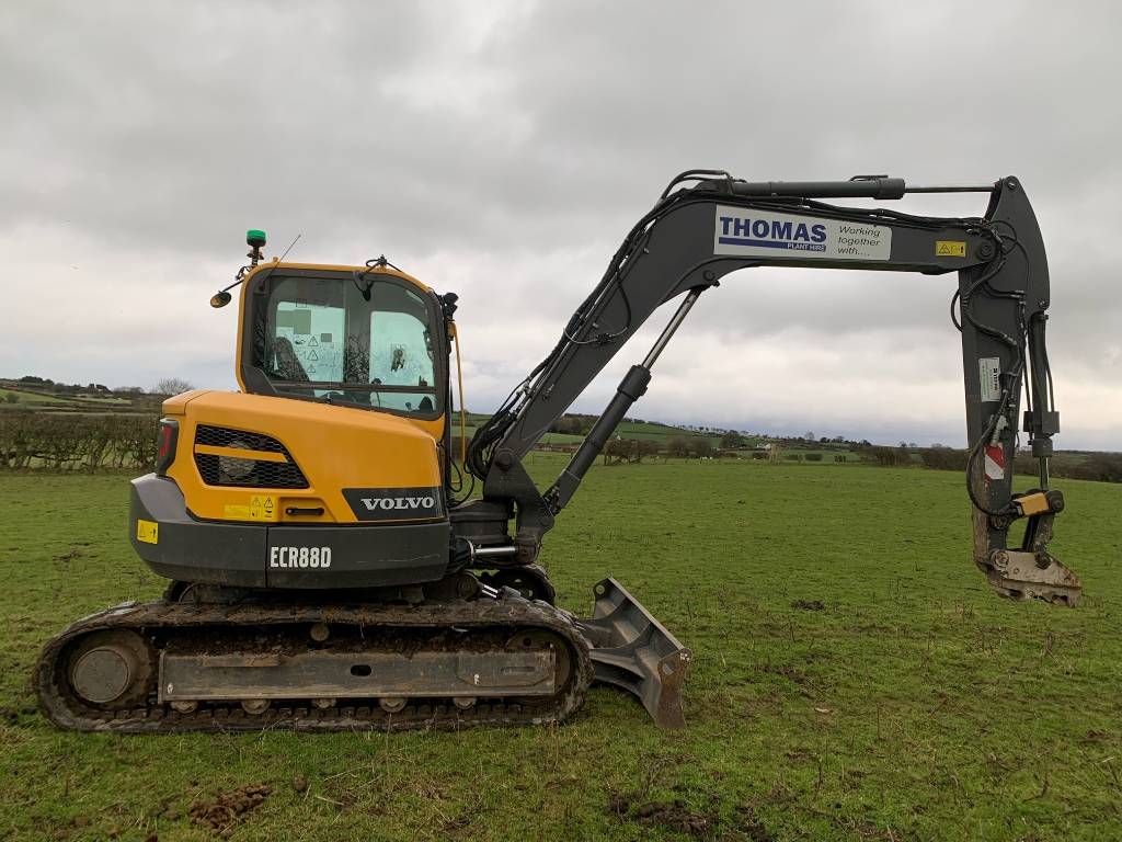 MIDIEXCAVATOR VOLVO ECR 88 - VASTech Machinery