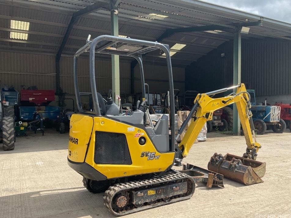 Miniexcavator - Yanmar SV 15 VT